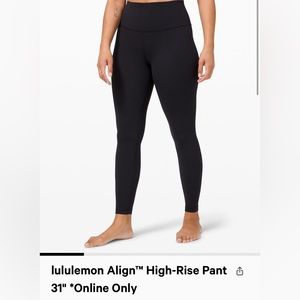 Lululemon Align Leggings